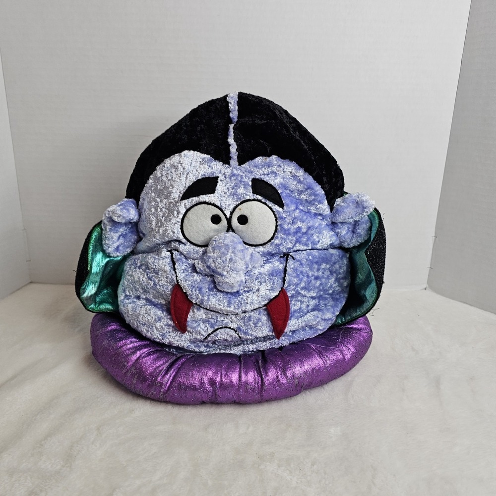 Happy Haunters Dracula Monster Plush Hat Halloween Costume One Size Vintage